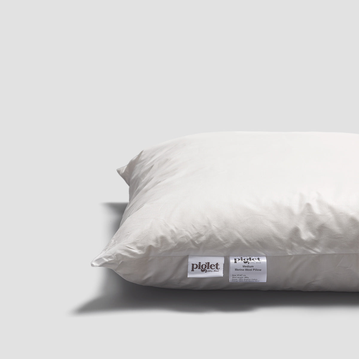Merino Wool Pillow - Medium Weight