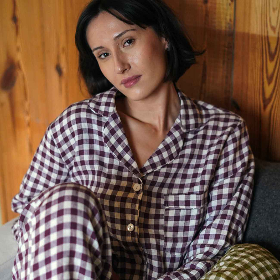 Linen pajamas & linen PJ sets | Piglet in Bed US