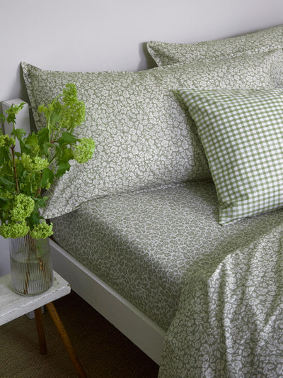 Pear Meadow Floral Cotton Pillowcases (Pair) - alternate image