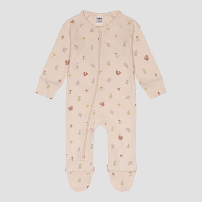 Chalk Long Sleeve Sleepsuit - alternate image