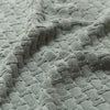 Ash Green Basketweave Cotton Towels