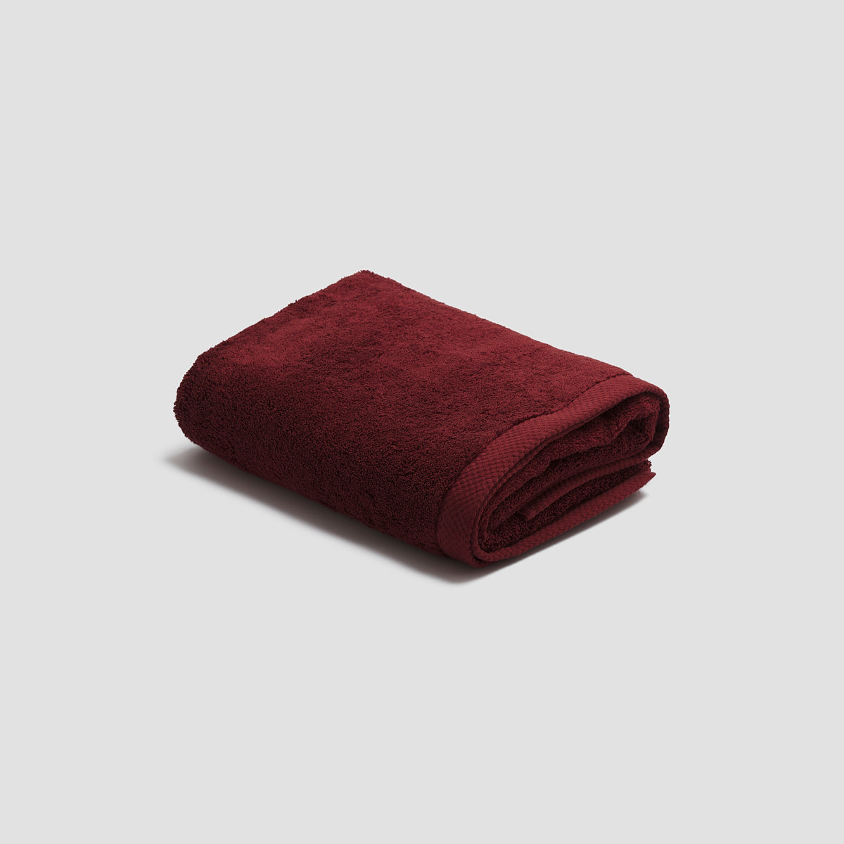 Merlot Organic Cotton Towels Size Bath Towel by Piglet in Bed