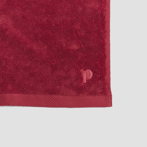Mineral Red Organic Hand Towel