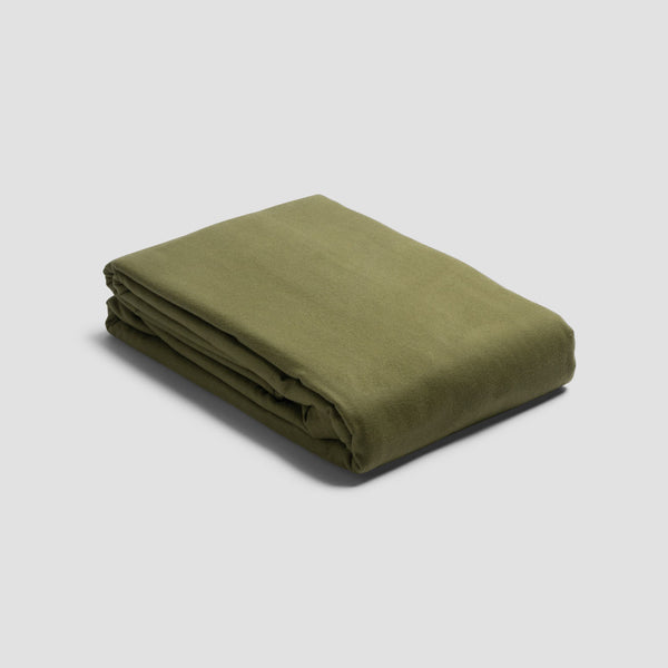 Olive Green Flannel Cotton Bundle
