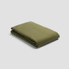 Olive Green Flannel Cotton Sheet Set