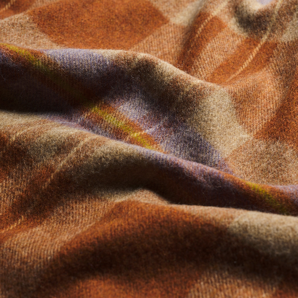 Burnt orange blanket for bed hot sale