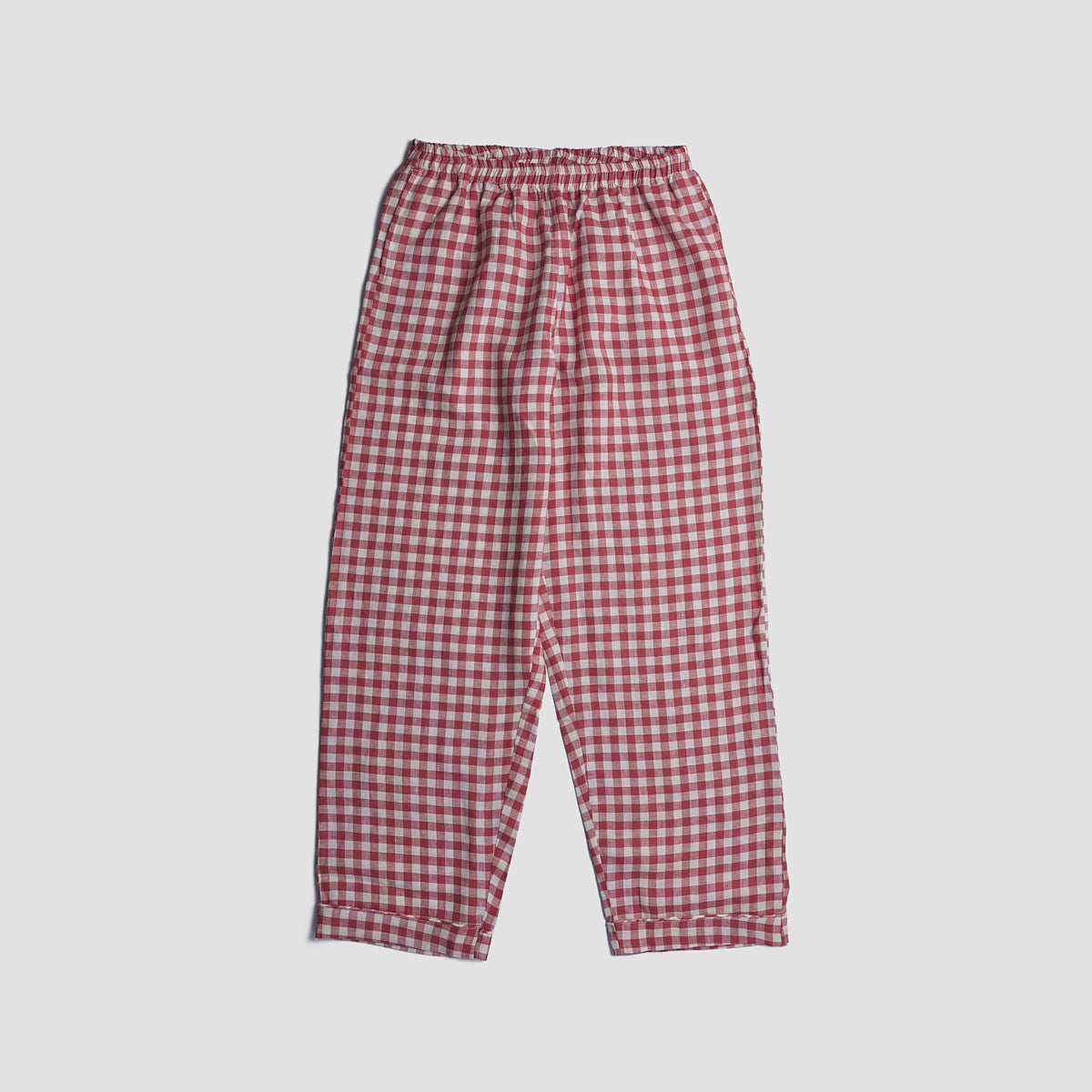 Men's Mineral Red Gingham Pajama Pants