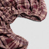 Berry Plaid Linen Sheet Set