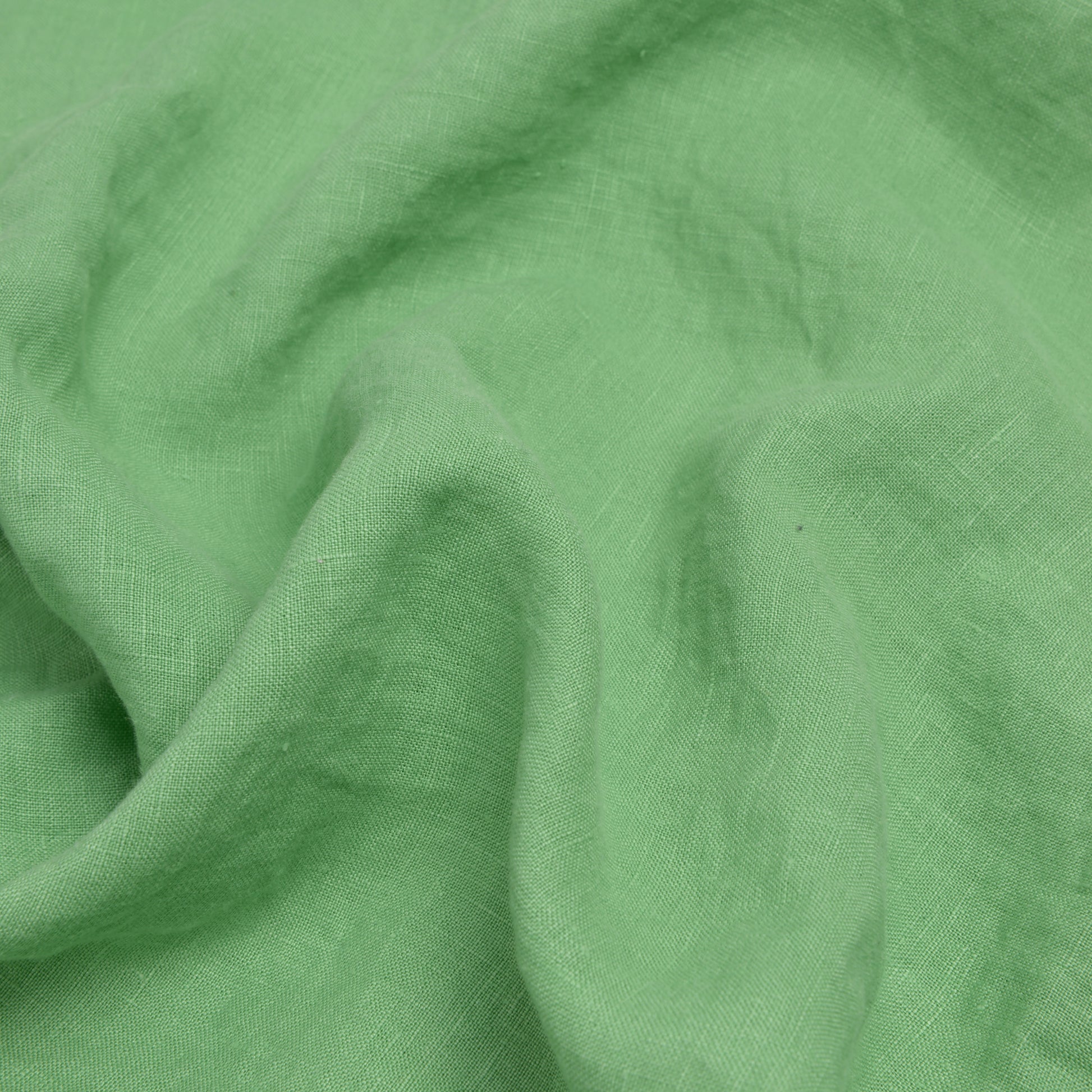 Ocean Green Plain Linen Pillowcases (Pair) | Piglet in Bed US