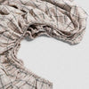 Natural Plaid Linen Sheet Set