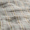 Laurel Green Plaid Linen Sheet Set