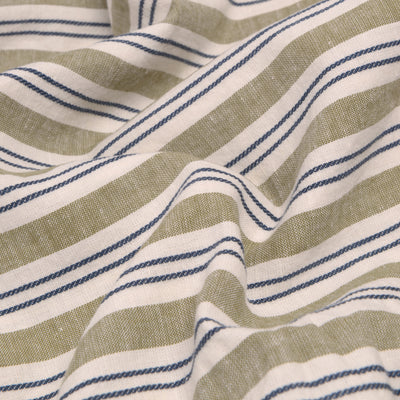 Thyme Somerley Stripe Linen Blend Pillowcases (Pair) - alternate image