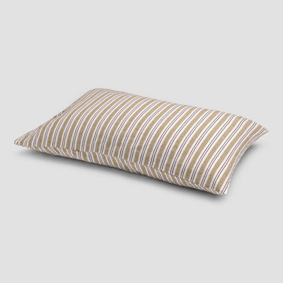 Thyme Somerley Stripe Linen Blend Pillowcases (Pair)