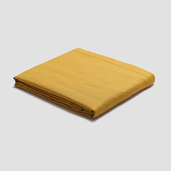 Honey Linen Tablecloth