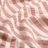 Desert Sand Seersucker Stripe Cotton Detail