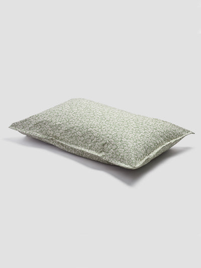 Pear Meadow Floral Cotton Pillowcases (Pair) - Piglet in Bed US