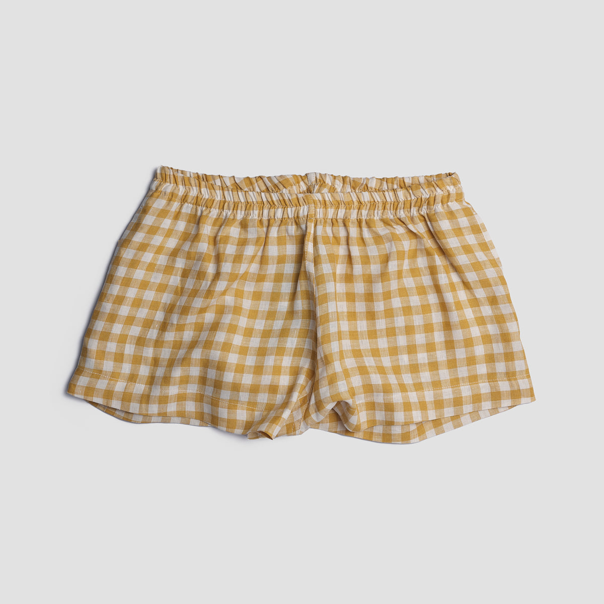 Honey Gingham Pajama Shorts