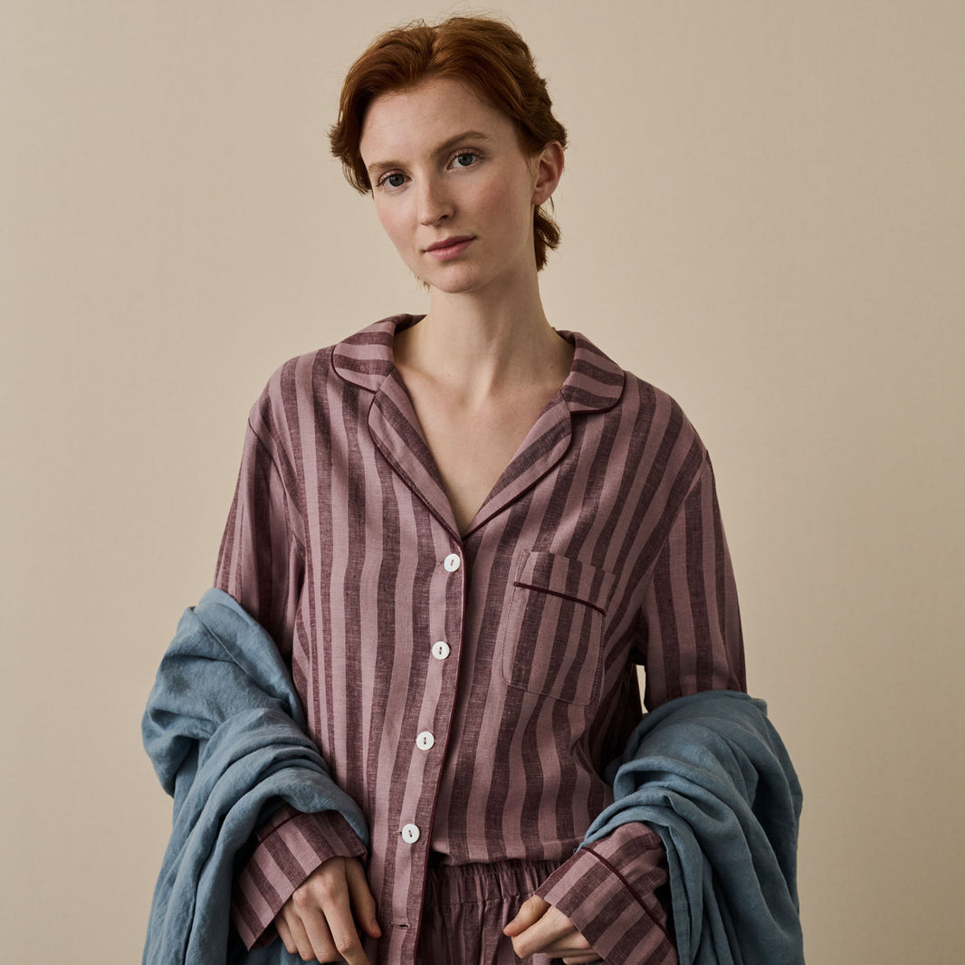 Linen pajamas & linen PJ sets | Piglet in Bed US