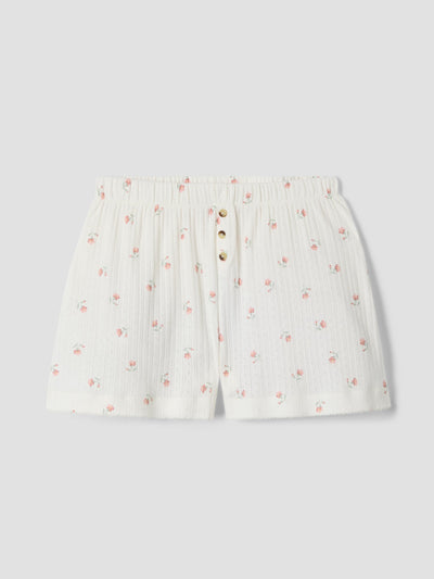 Posy Bud Pointelle Shorts