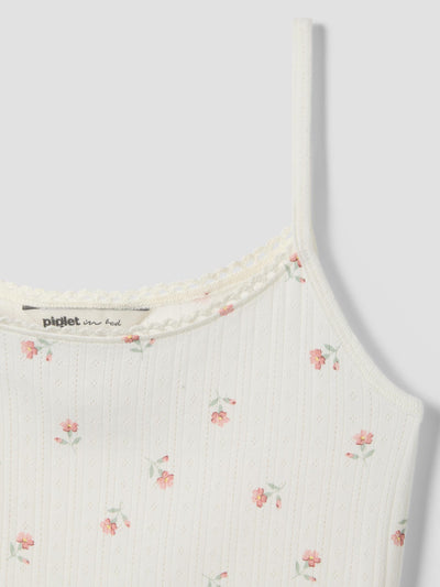 Posy Bud Pointelle Cami Vest - alternate image