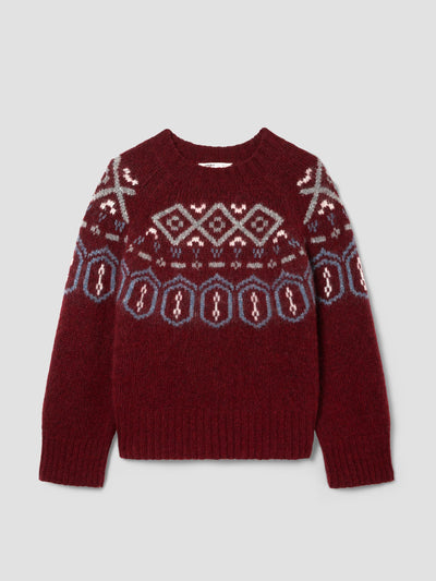 Rhubarb Yoke Fair Isle Jumper