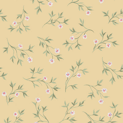 Chamomile Yellow Spring Sprig Wallpaper