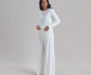 Spring Sprig Pointelle Pants