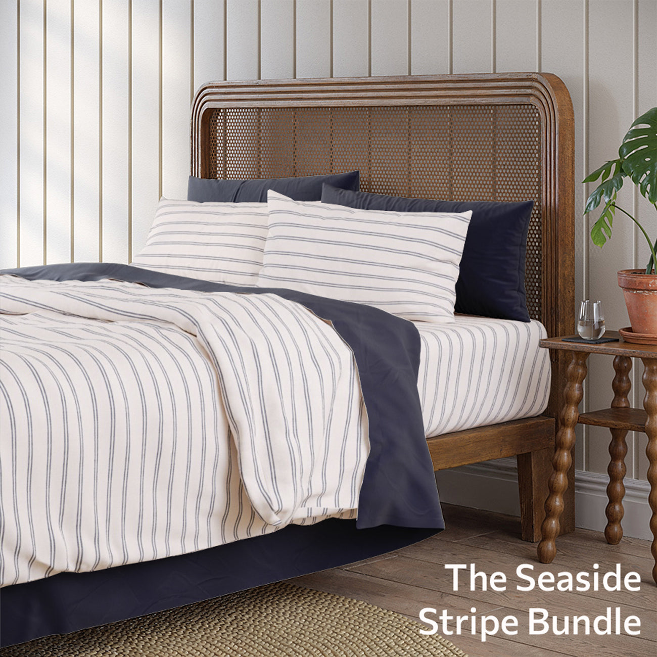 The Seaside Stripe Linen Blend Bundle