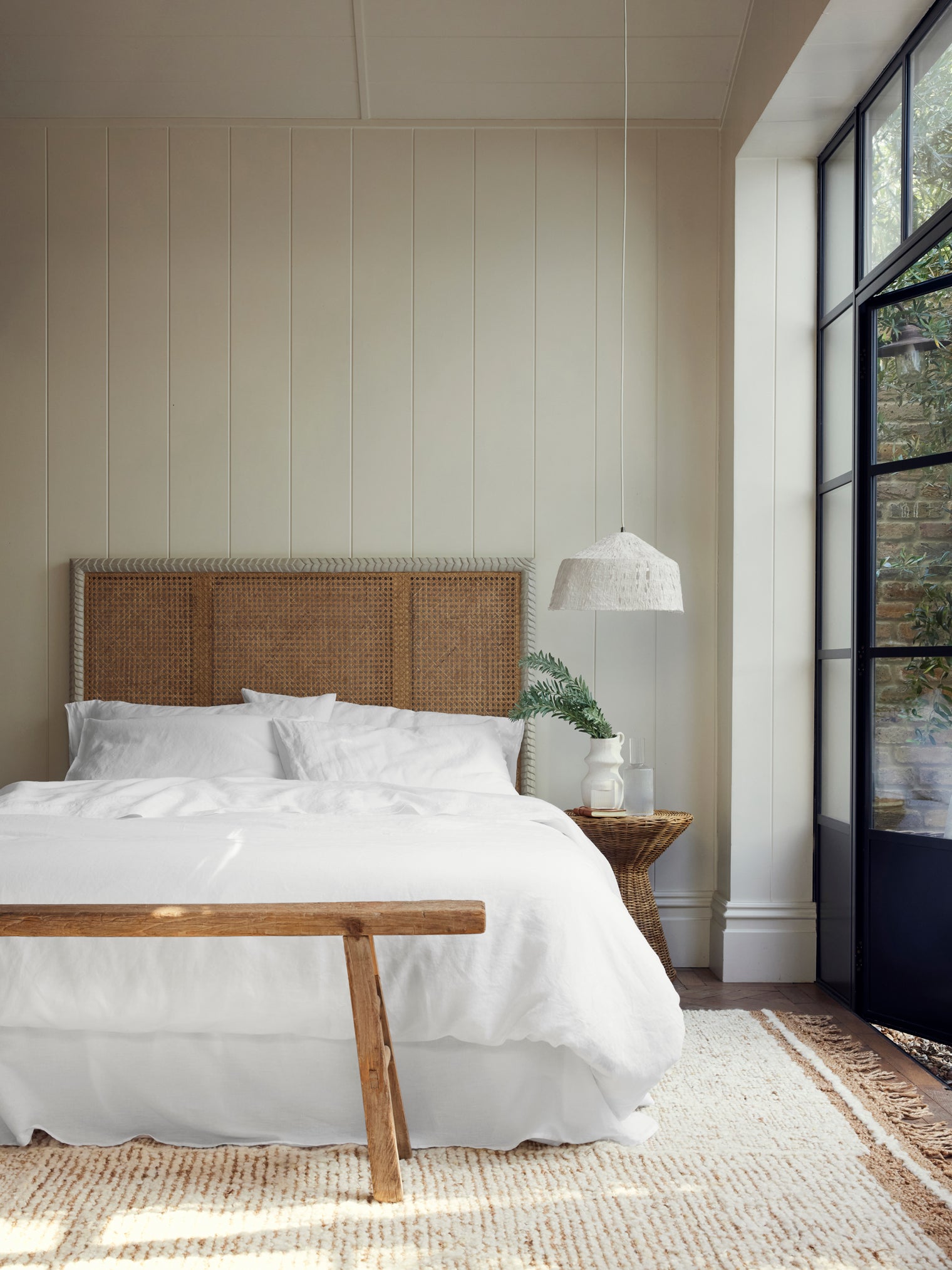 White 100% Linen Duvet Cover