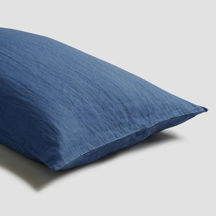 Blueberry Linen Pillowcases (Pair)