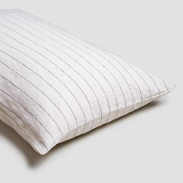Luna Stripe Linen Pillowcases (Pair)