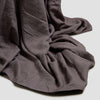 Charcoal Gray Linen Duvet Cover