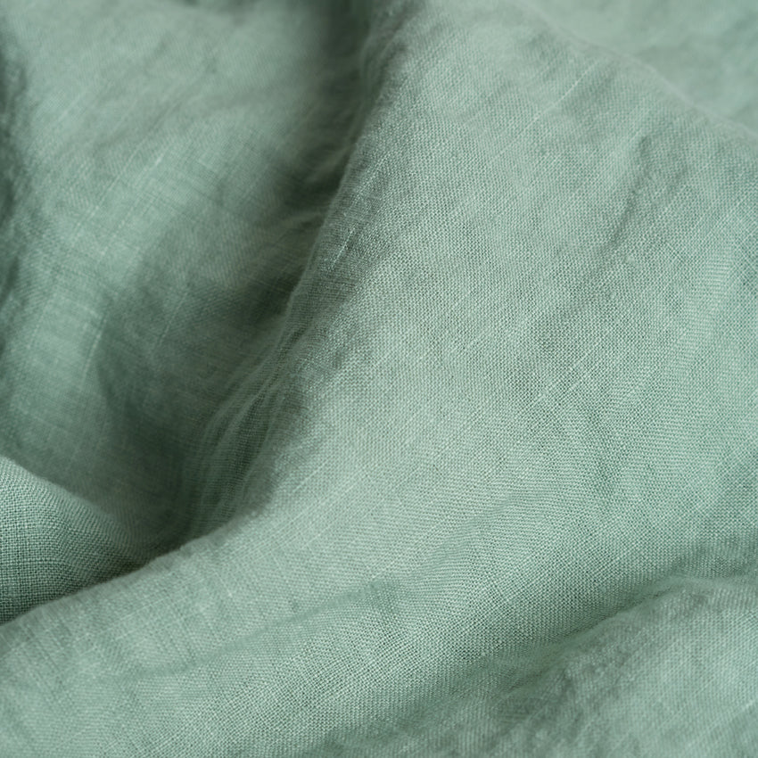 Sage Green Linen Pillowcases (Pair)