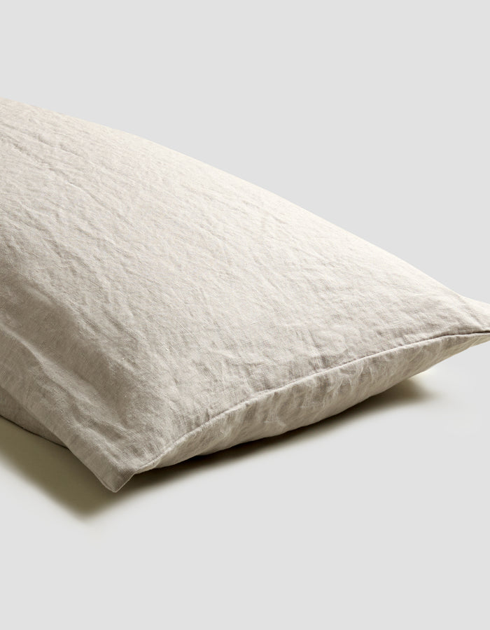 Oatmeal Linen Pillowcases (Pair)