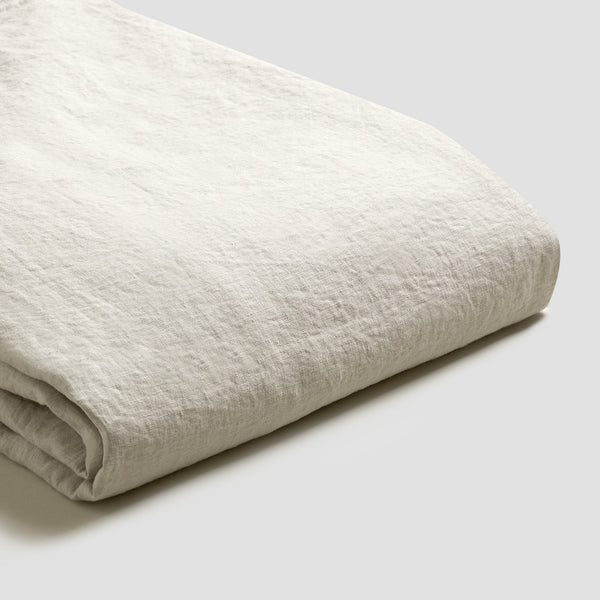 Oatmeal Linen Fitted Sheet