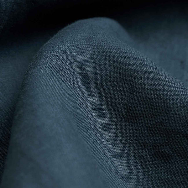 Deep Teal Linen Sheet Set