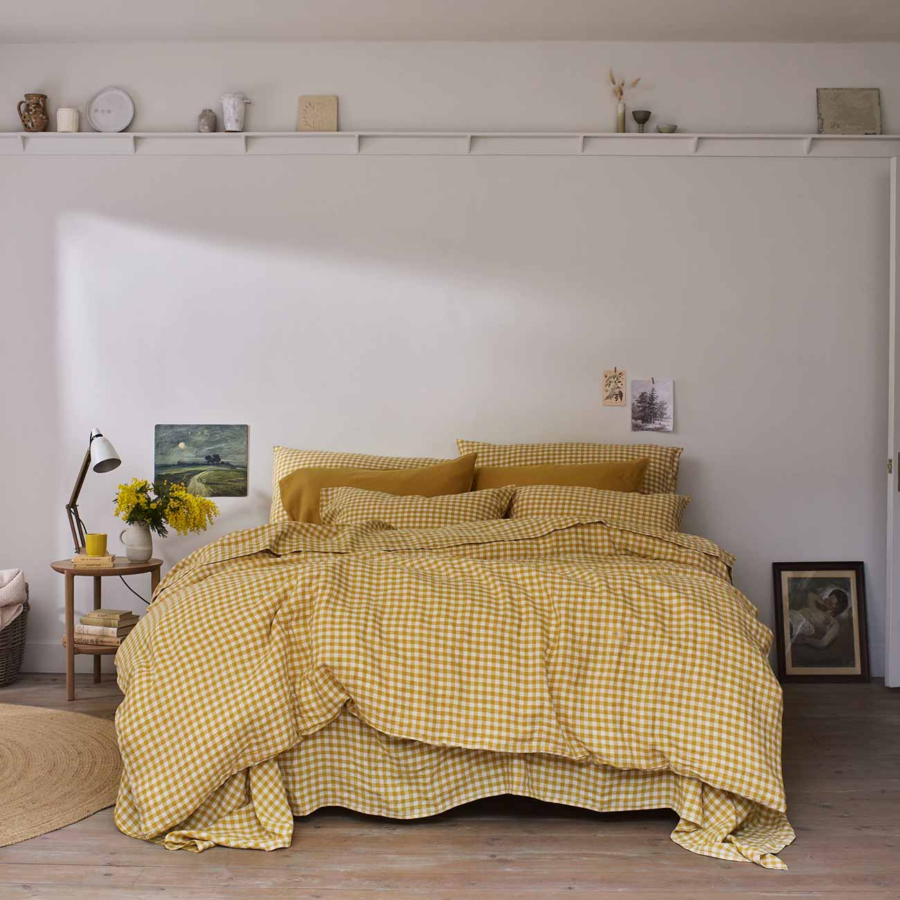 Yellow Bedding