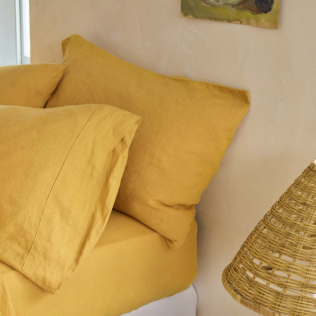 Honey Linen Bedding