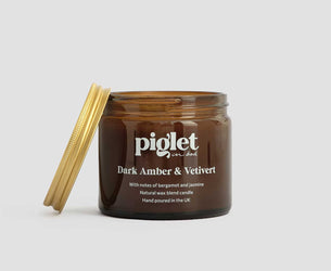 Dark Amber & Vetivert Candle