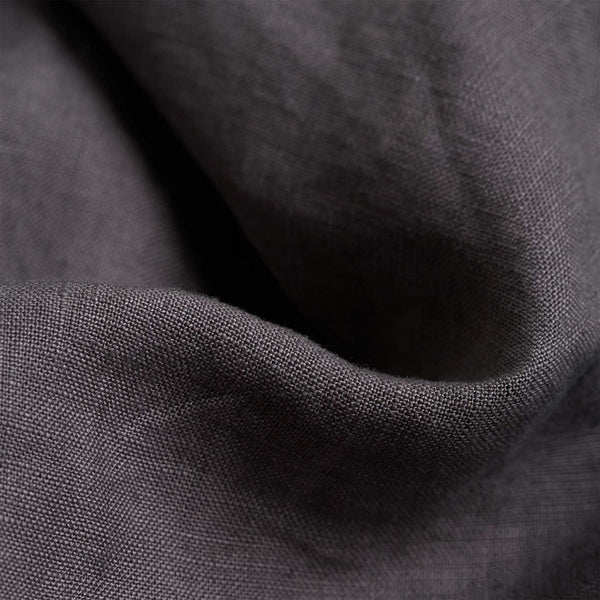 Charcoal Gray Linen Sheet Set