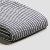 Midnight Stripe Linen Sheet Set