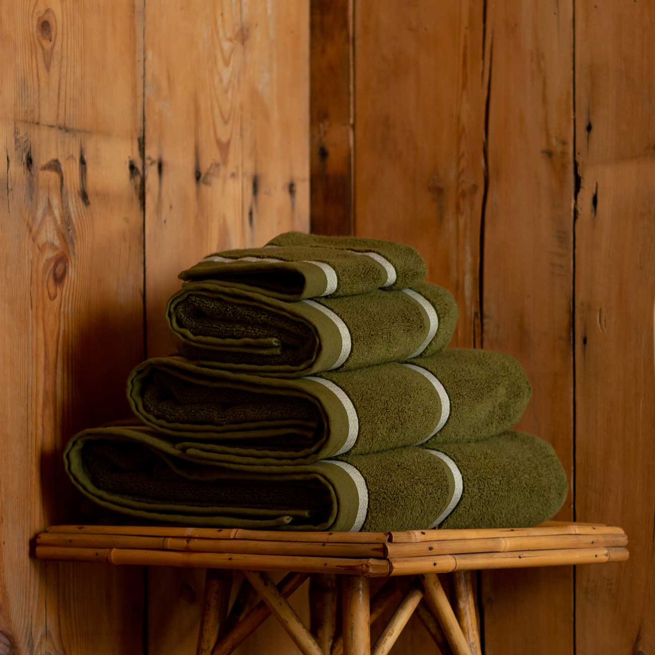 Botanic Green Hand Towel