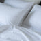 White Washed Cotton Percale Pillowcases (Pair)