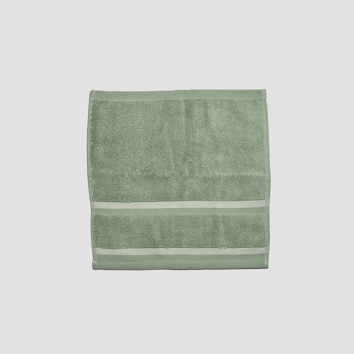 Meadow Green Cotton Washcloth