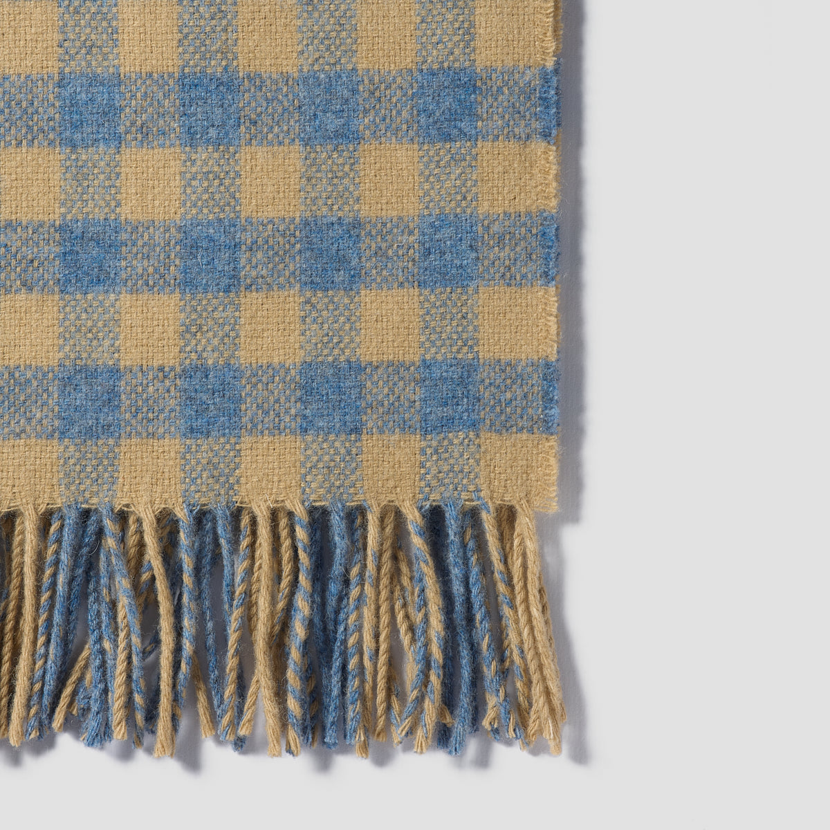 Wool best sale blanket blue