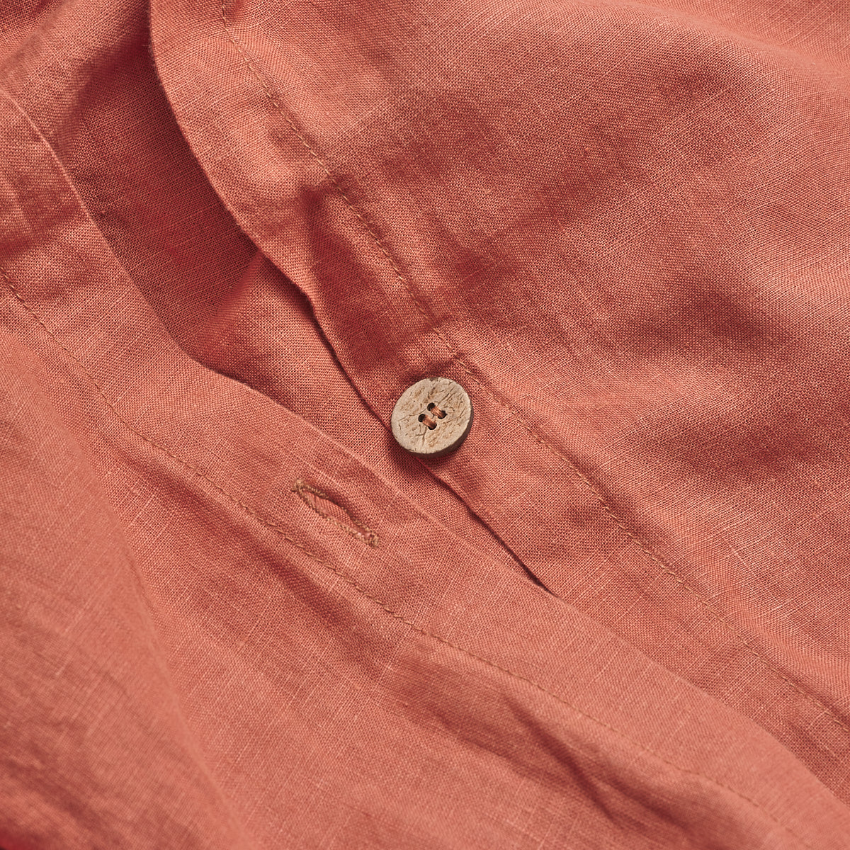 Monocolor Burnt Orange Linen Basic Bundle