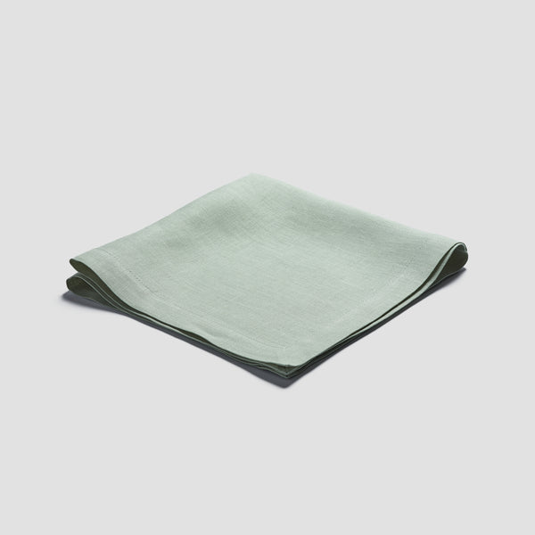 Sage Green Linen Napkin Set