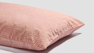Salt Pink Seersucker Cotton Pillowcases
