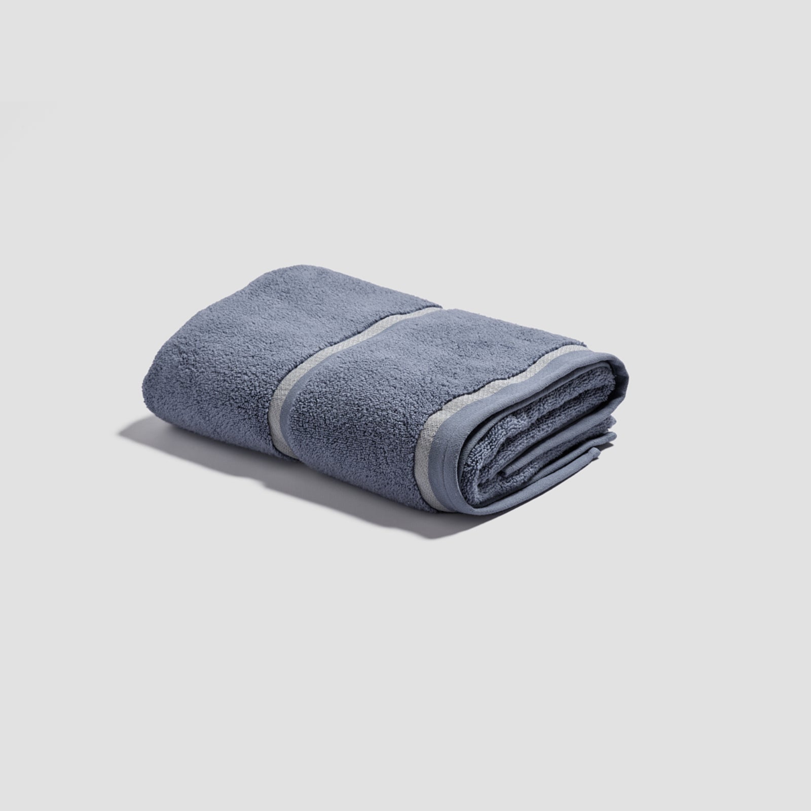 Warm Blue Cotton Towels | Piglet in Bed US