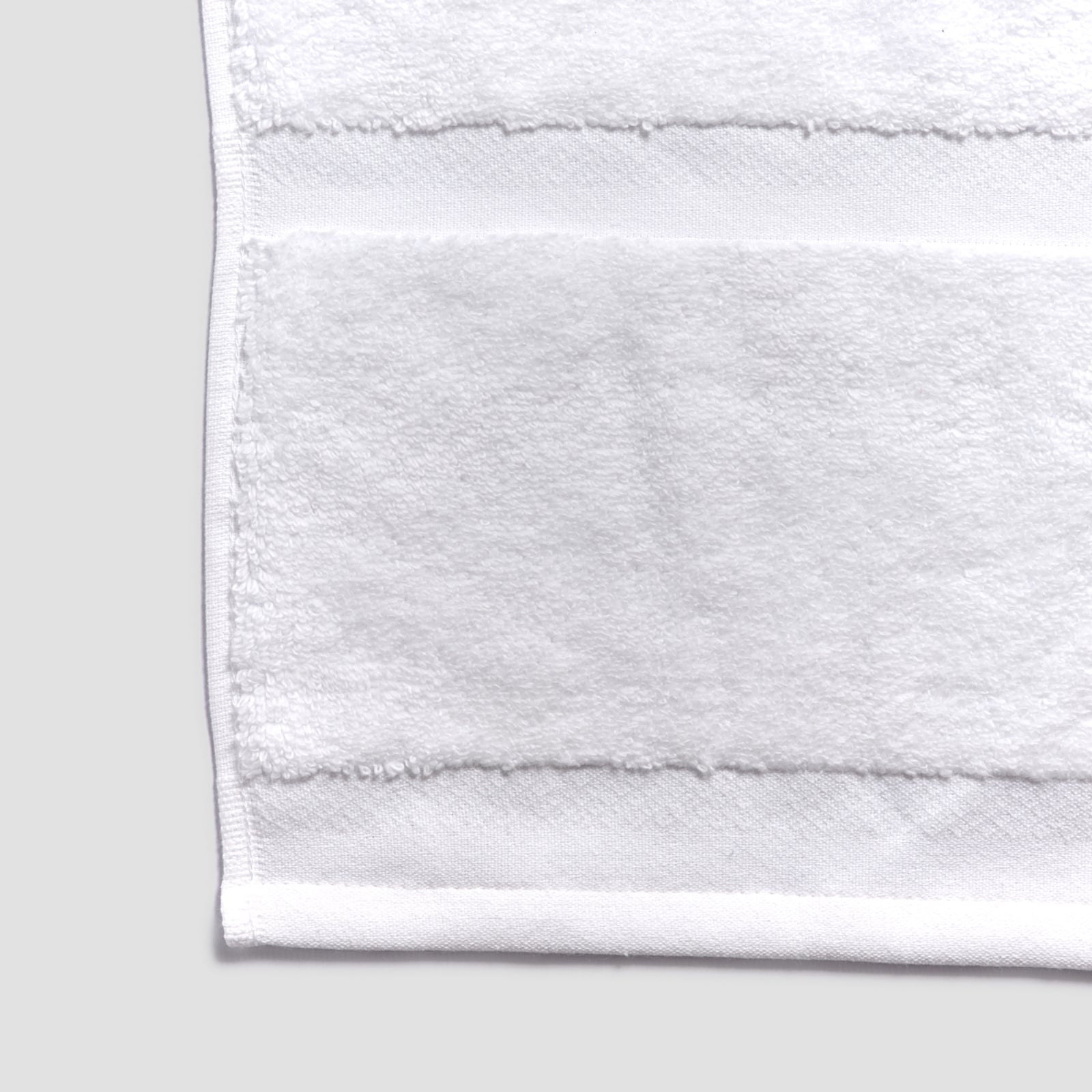 White Bath Towel